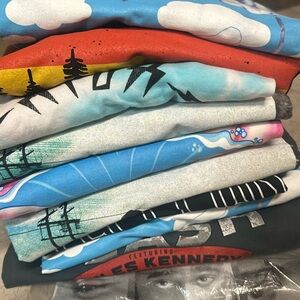 Bundle assorted band T’S brand new (10)